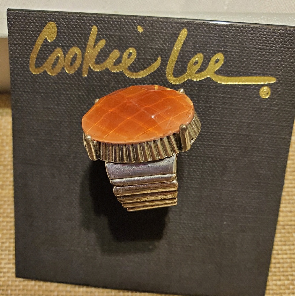 Cookie Lee adjustable ring nwt